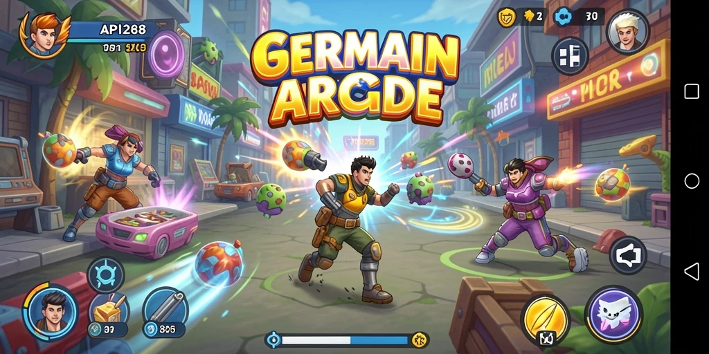 Tampilan gameplay seru dan menggugah semangat dari API288.
