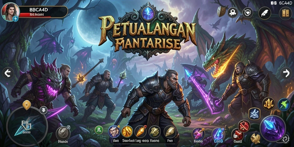 Tampilan menarik dari gameplay <strong>BBCA4D</strong> yang penuh aksi dan petualangan.