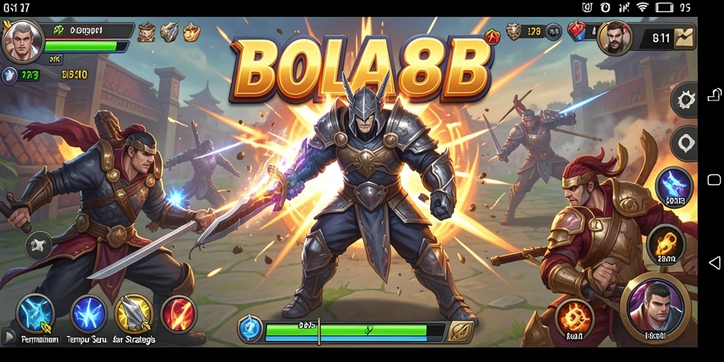Tangkap aksi mendebarkan dalam permainan BOLA88 dengan gameplay seru.